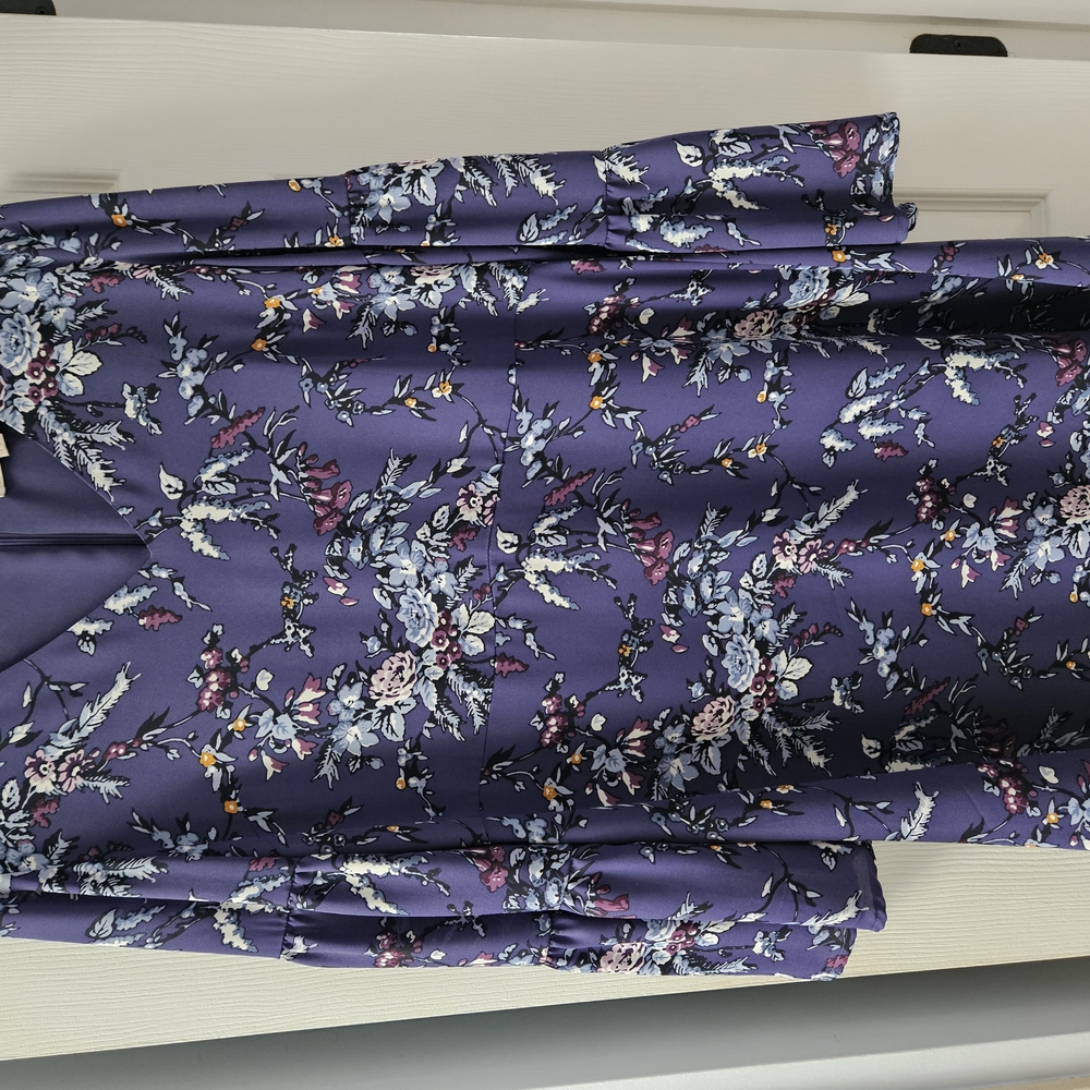 Floral Purple Dress